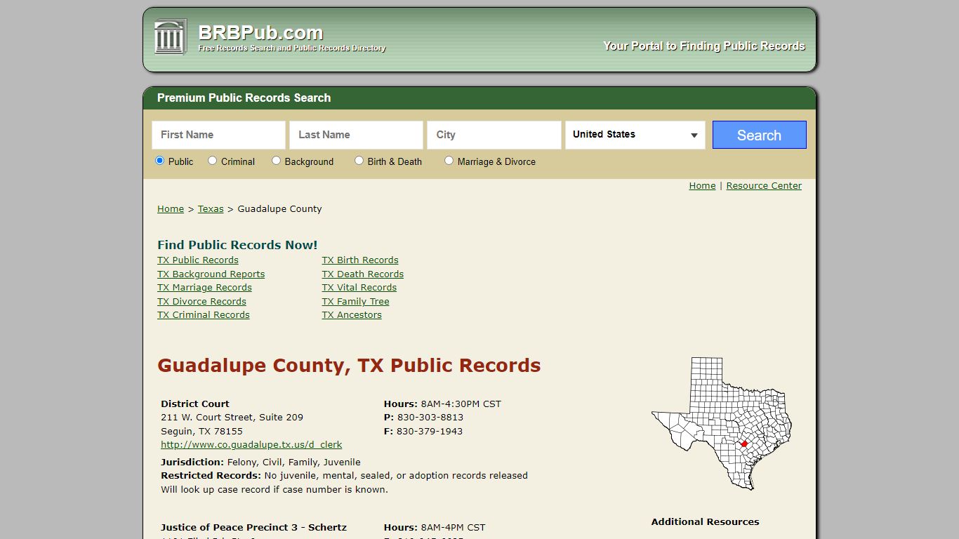 Guadalupe County Public Records | Search Texas Government ...